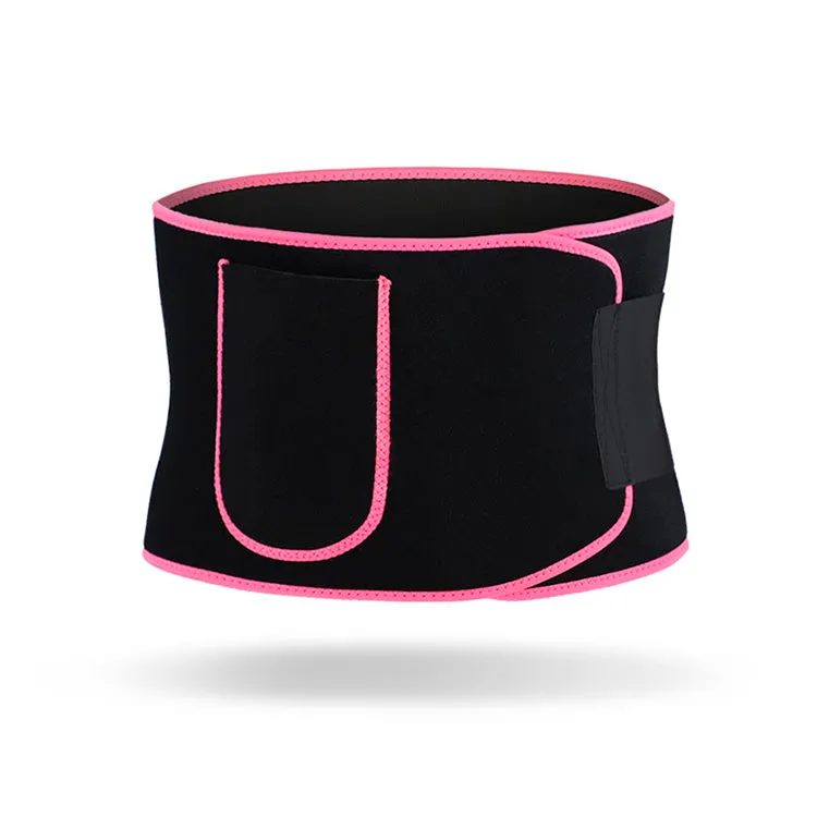 Fitness Waist Slimming Sports Neoprene Waist Support Belt with Phone Pocket