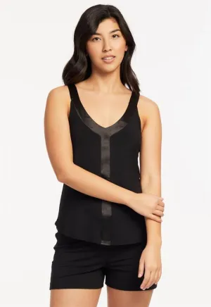 Fleur't Satin Tank & Short PJ Set 6410