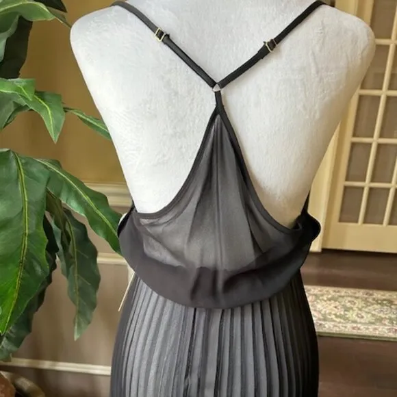 Flora Nikrooz Slip Chemise NWT Color black white, lace sz S and M
