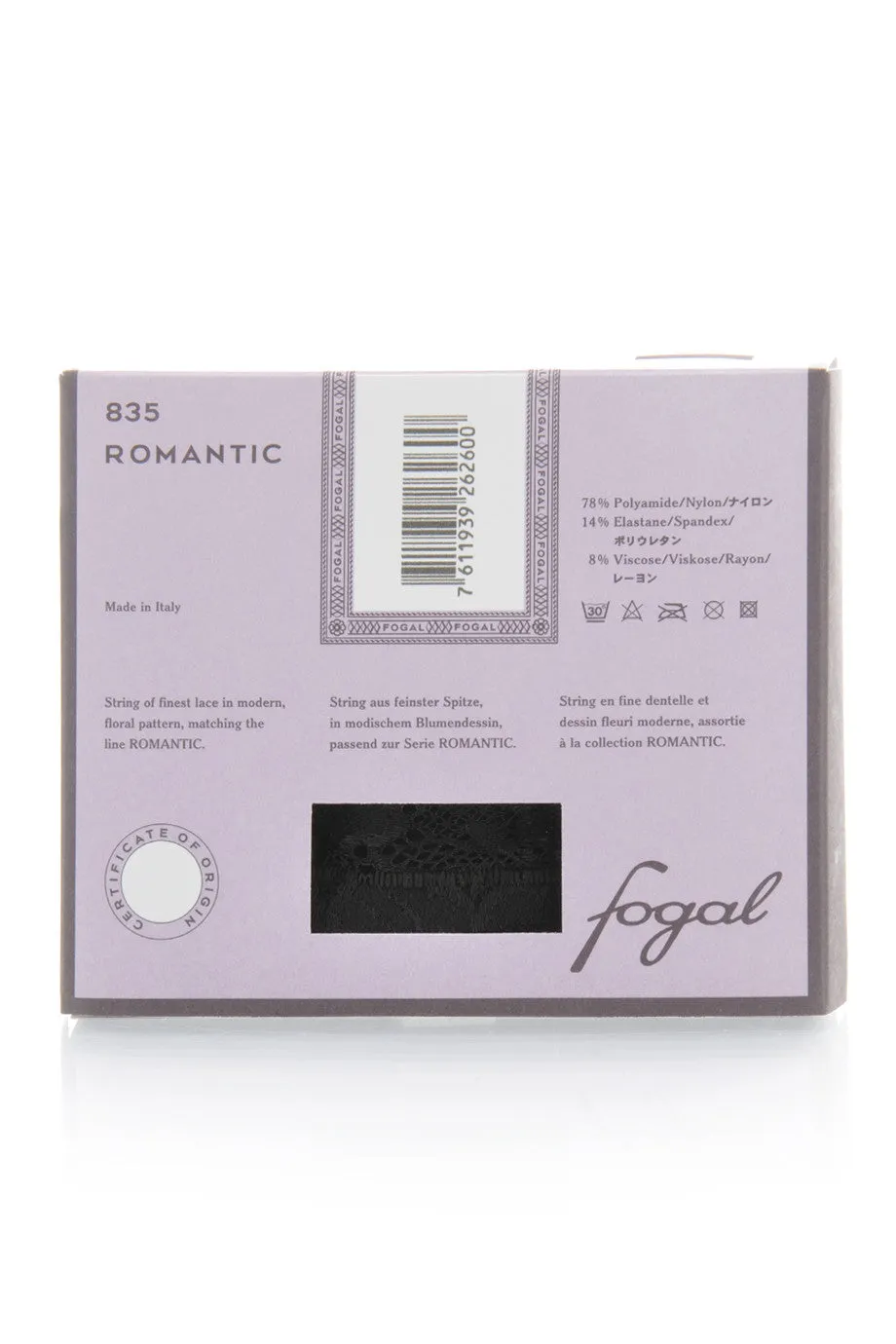 FOGAL 835 ROMANTIC String 200 Blanc White