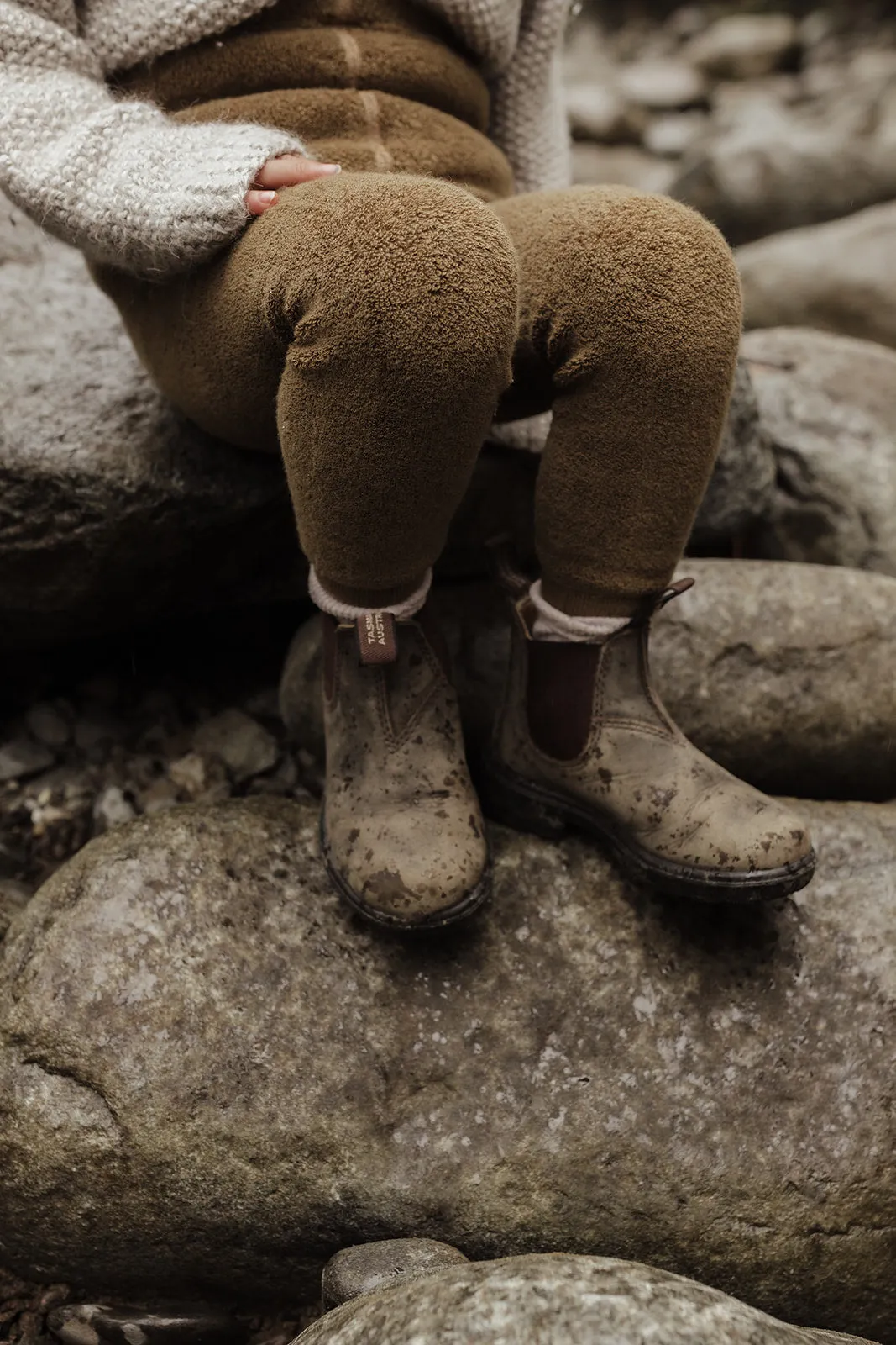 FOOTLESS TEDDY WARMY SILLY SILAS TIGHTS ACORN