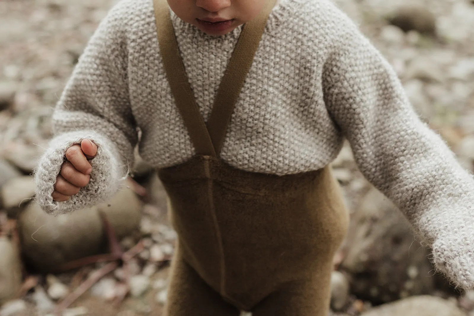 FOOTLESS TEDDY WARMY SILLY SILAS TIGHTS ACORN