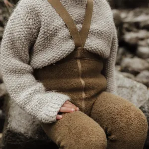 FOOTLESS TEDDY WARMY SILLY SILAS TIGHTS ACORN