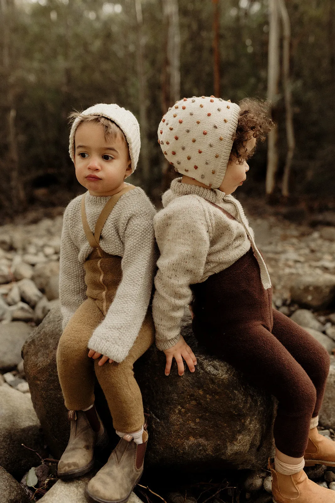 FOOTLESS TEDDY WARMY SILLY SILAS TIGHTS CHOCOLATE