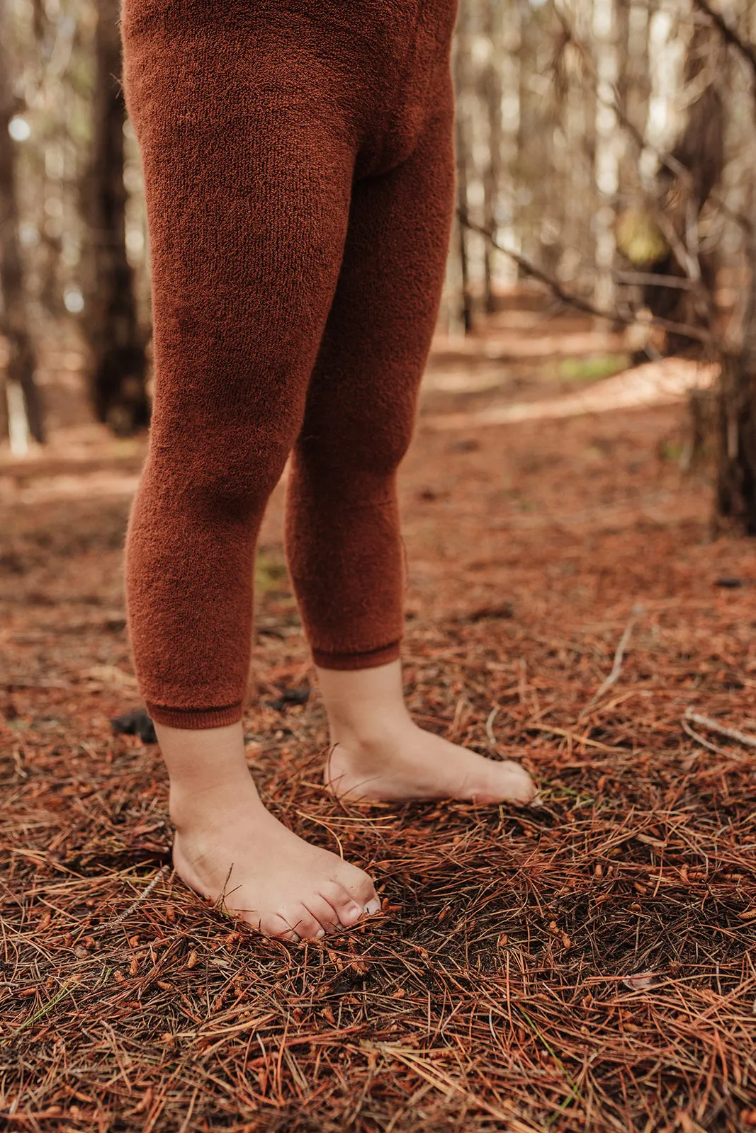 FOOTLESS TEDDY WARMY SILLY SILAS TIGHTS CINNAMON