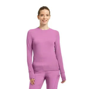 Forward LT103 Women's 1 Pocket Long Sleeve Tee Bella Rosa