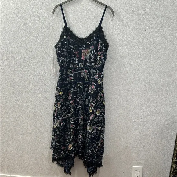 Foxiedox Women's Floral Lace Trim Cami