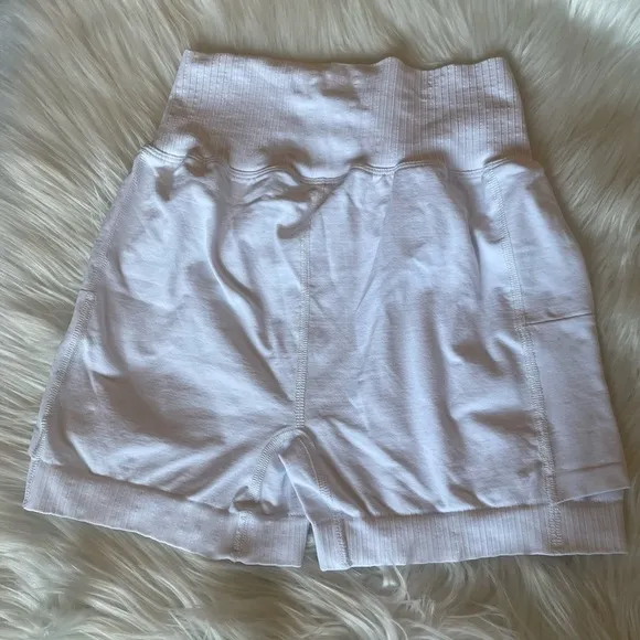 Free People Good Karma Tennis Shorts in White