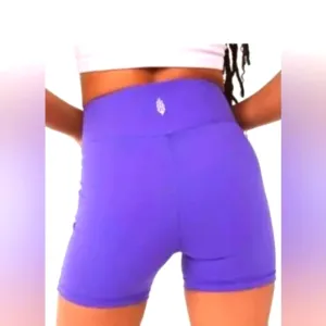 Free People Movement Biker Yoga Concealed Pocket Shorts