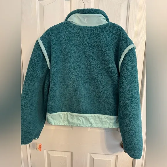 Free People Movement Courtside Fleece Pacific Combo NWT Size M