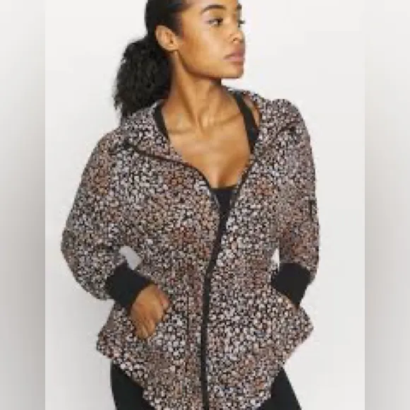 Free People Printed Run Wild Jacket size Small