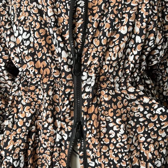 Free People Printed Run Wild Jacket size Small