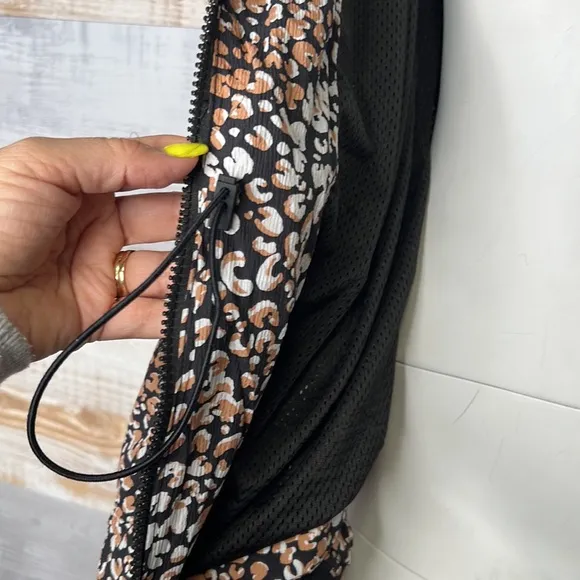 Free People Printed Run Wild Jacket size Small