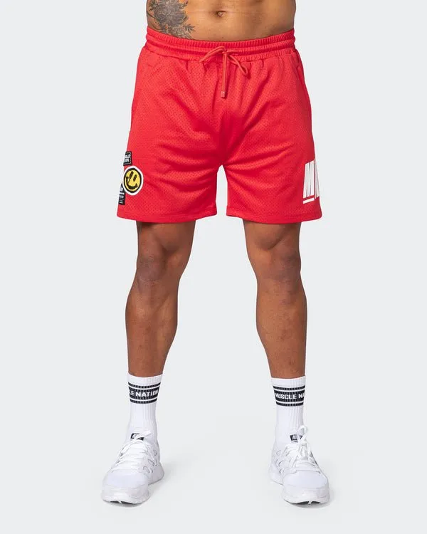 Free Throw Lifestyle Shorts - Poppy