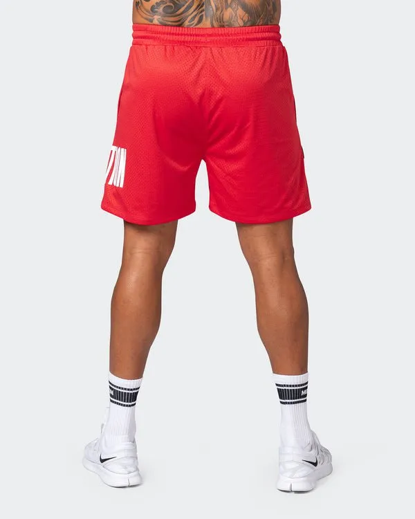 Free Throw Lifestyle Shorts - Poppy