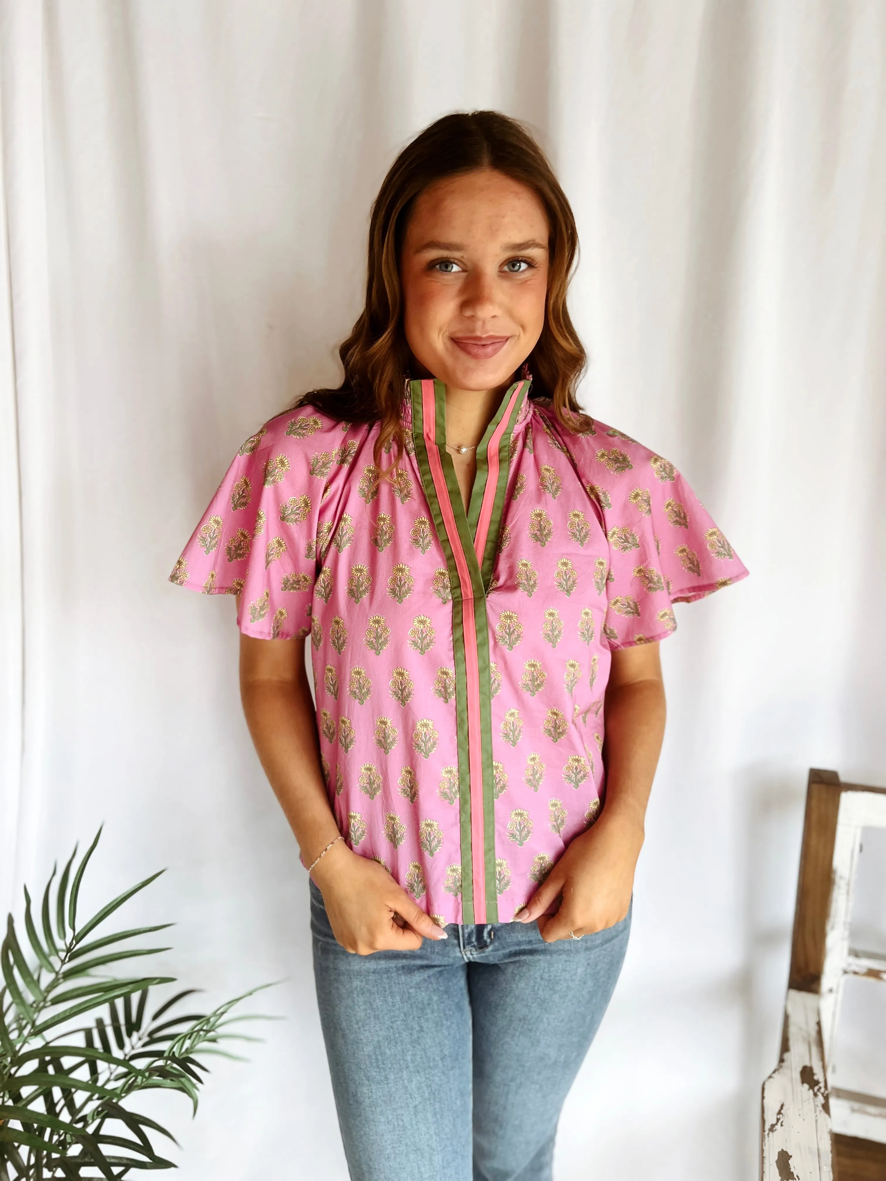 FRESH AS A DAISY TOP