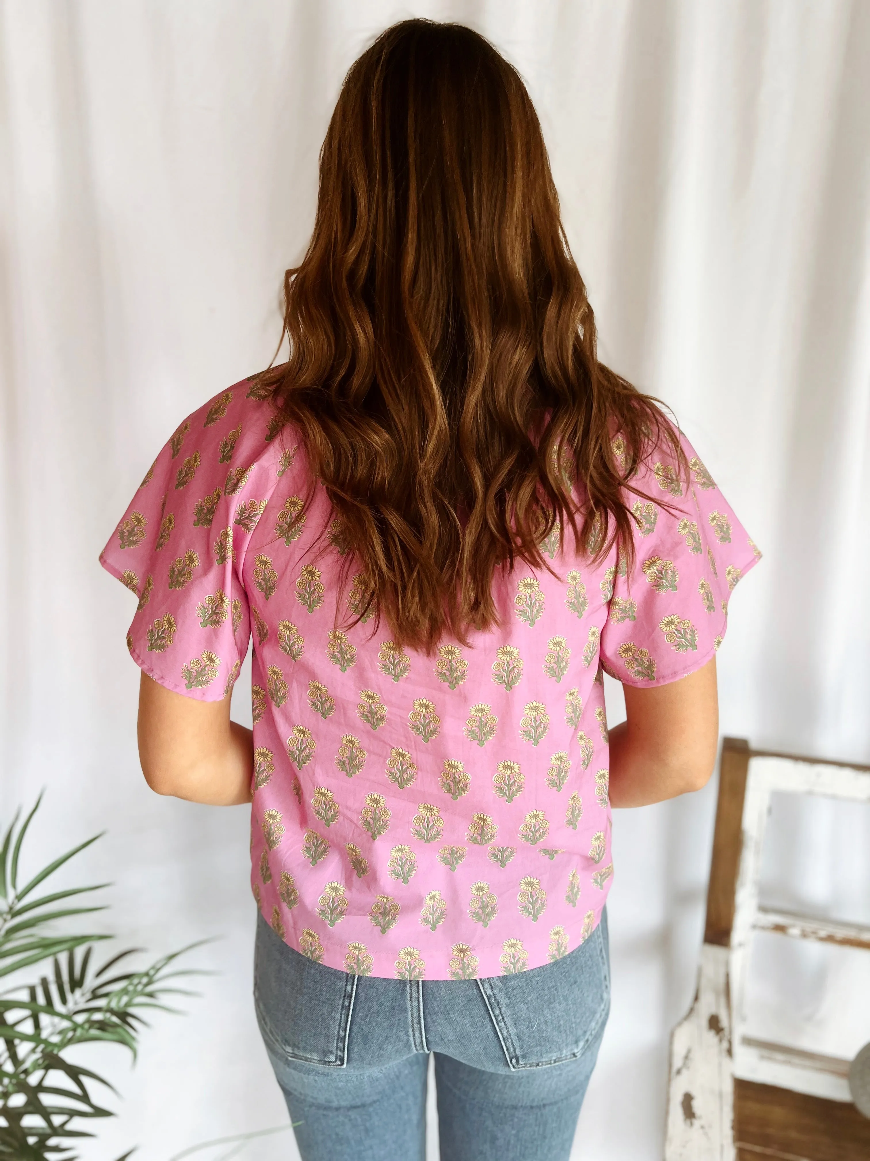 FRESH AS A DAISY TOP