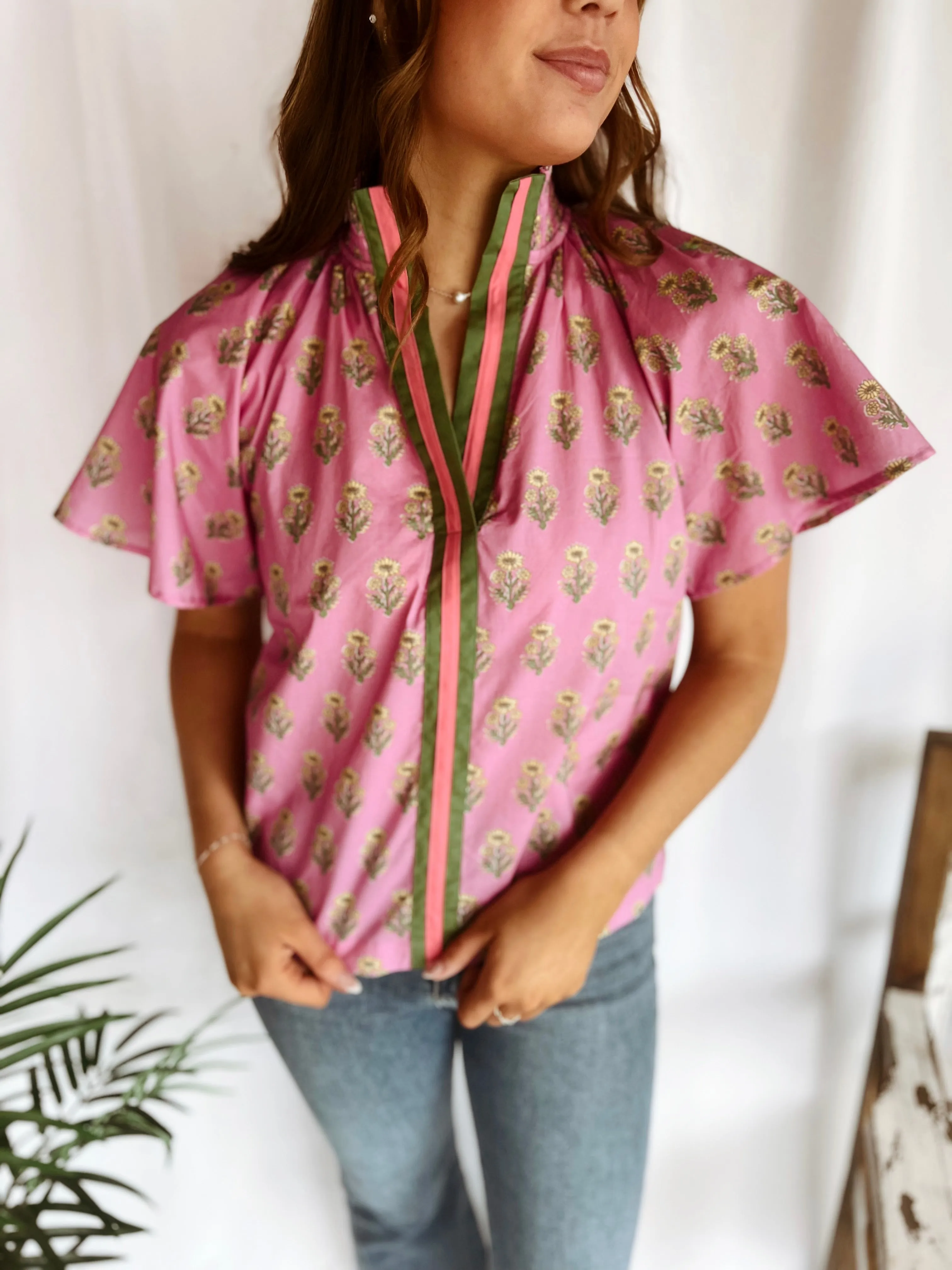 FRESH AS A DAISY TOP