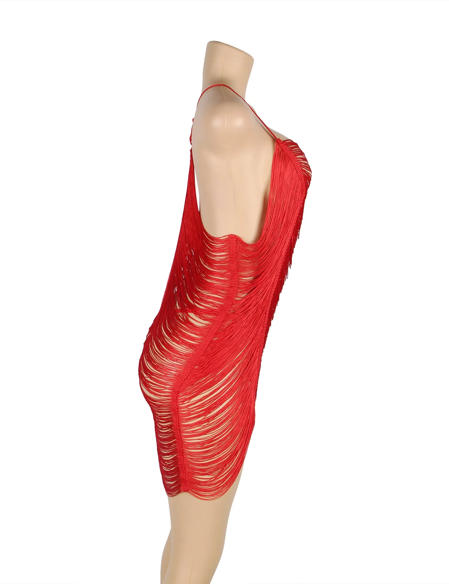 Fringed Beauty Chemise Set Lingerie Egypt