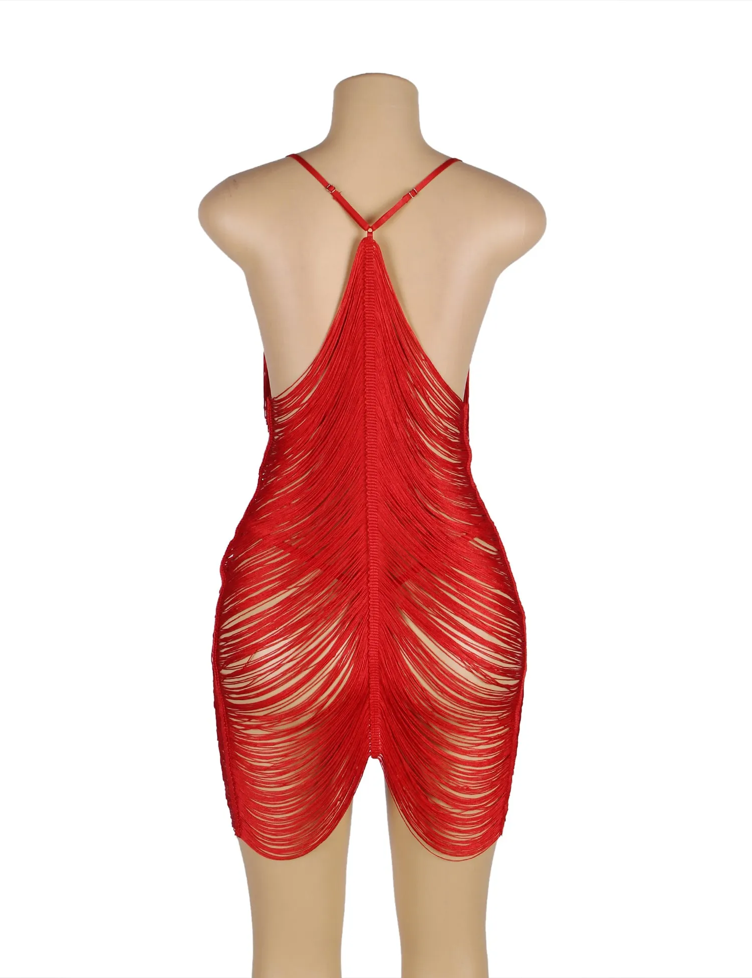 Fringed Beauty Chemise Set Lingerie Egypt
