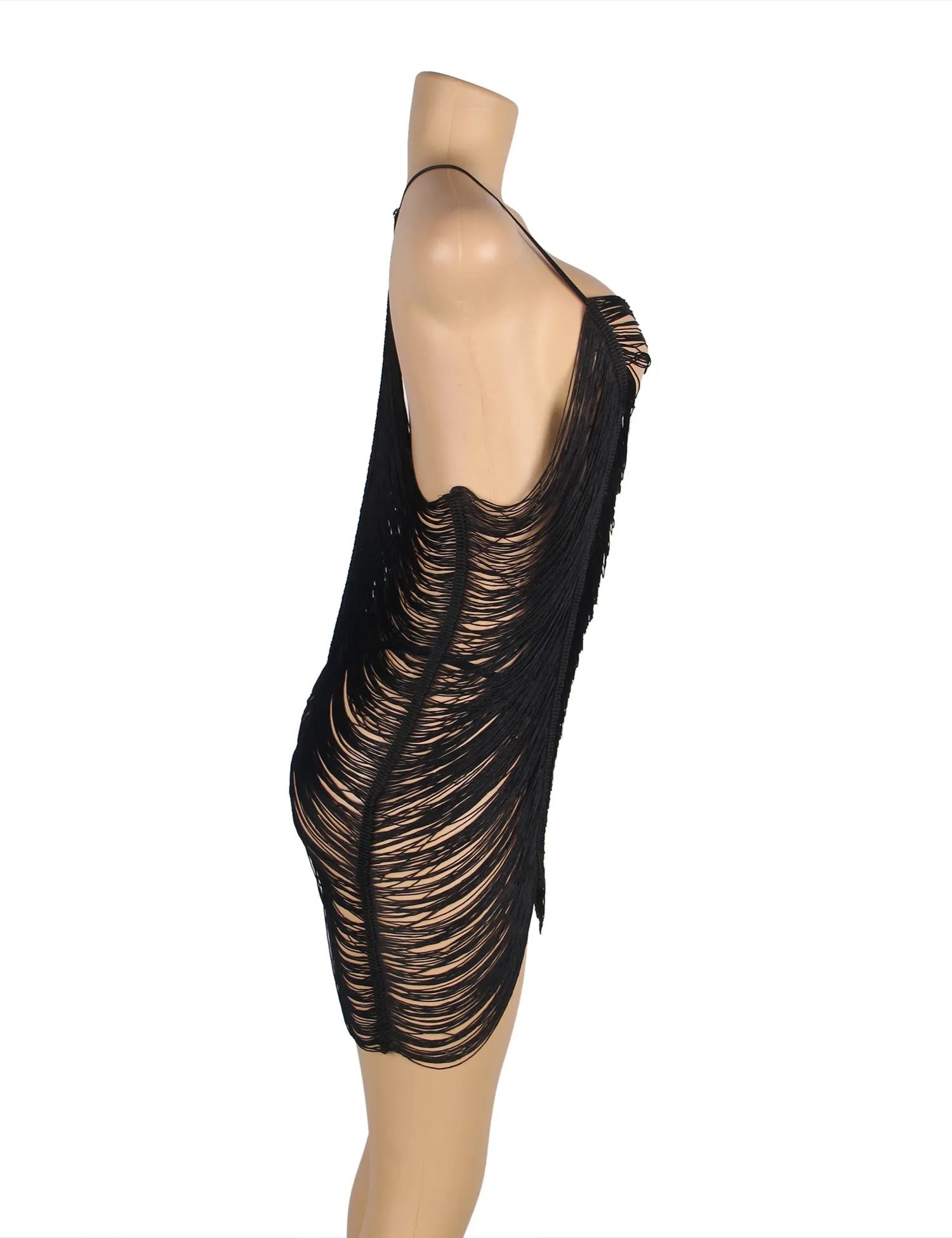 Fringed Beauty Chemise Set Lingerie Egypt