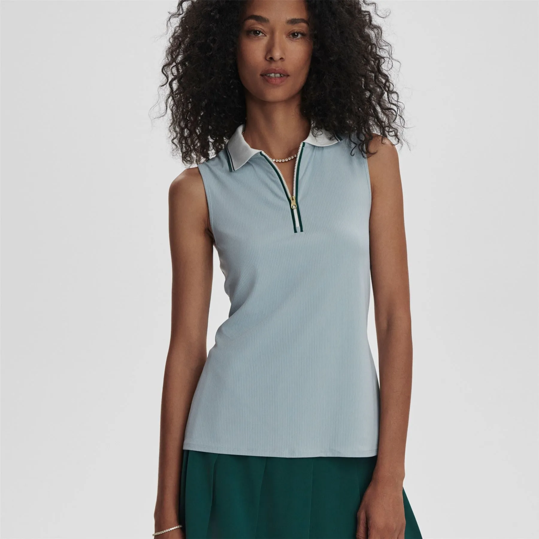 Fritton Performance Tank Polo Celestrial Blue