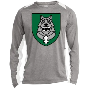Gelezinis Vilkas - Men's Long Sleeve Colorblock Activewear Performance T