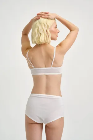 Gemma Panty White Mesh Gemma Panty White Mesh