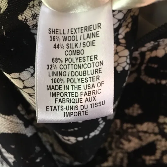 Genevieve Lace Illusion Original Milly of New York Dress.