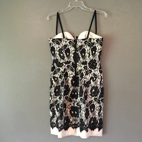 Genevieve Lace Illusion Original Milly of New York Dress.
