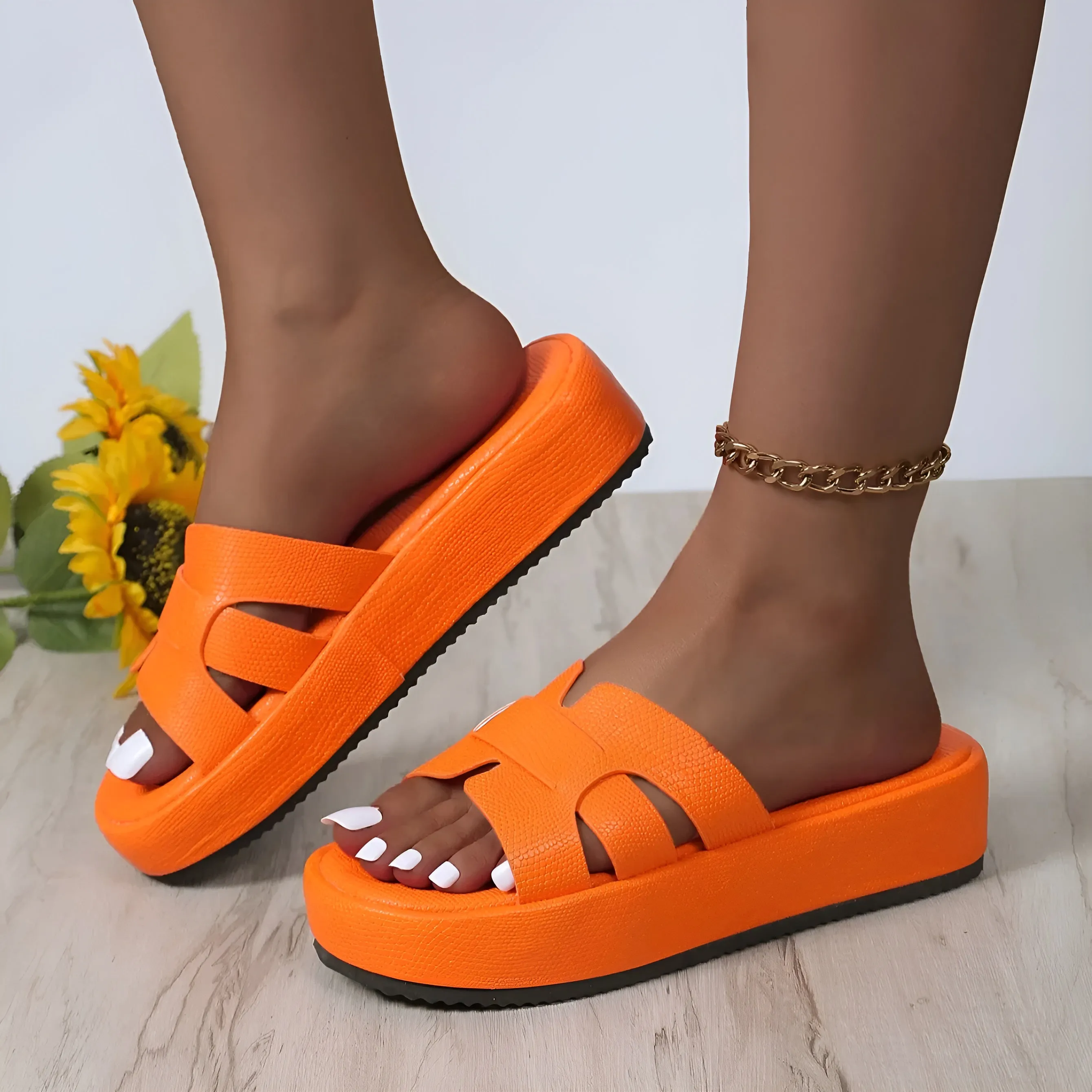 Georgina® | Orthopedic Glitter Flip Flops For Summer