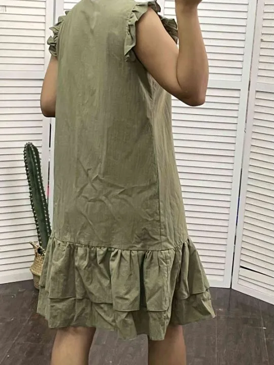 Gilda® | Sleeveless V-Neck Dress