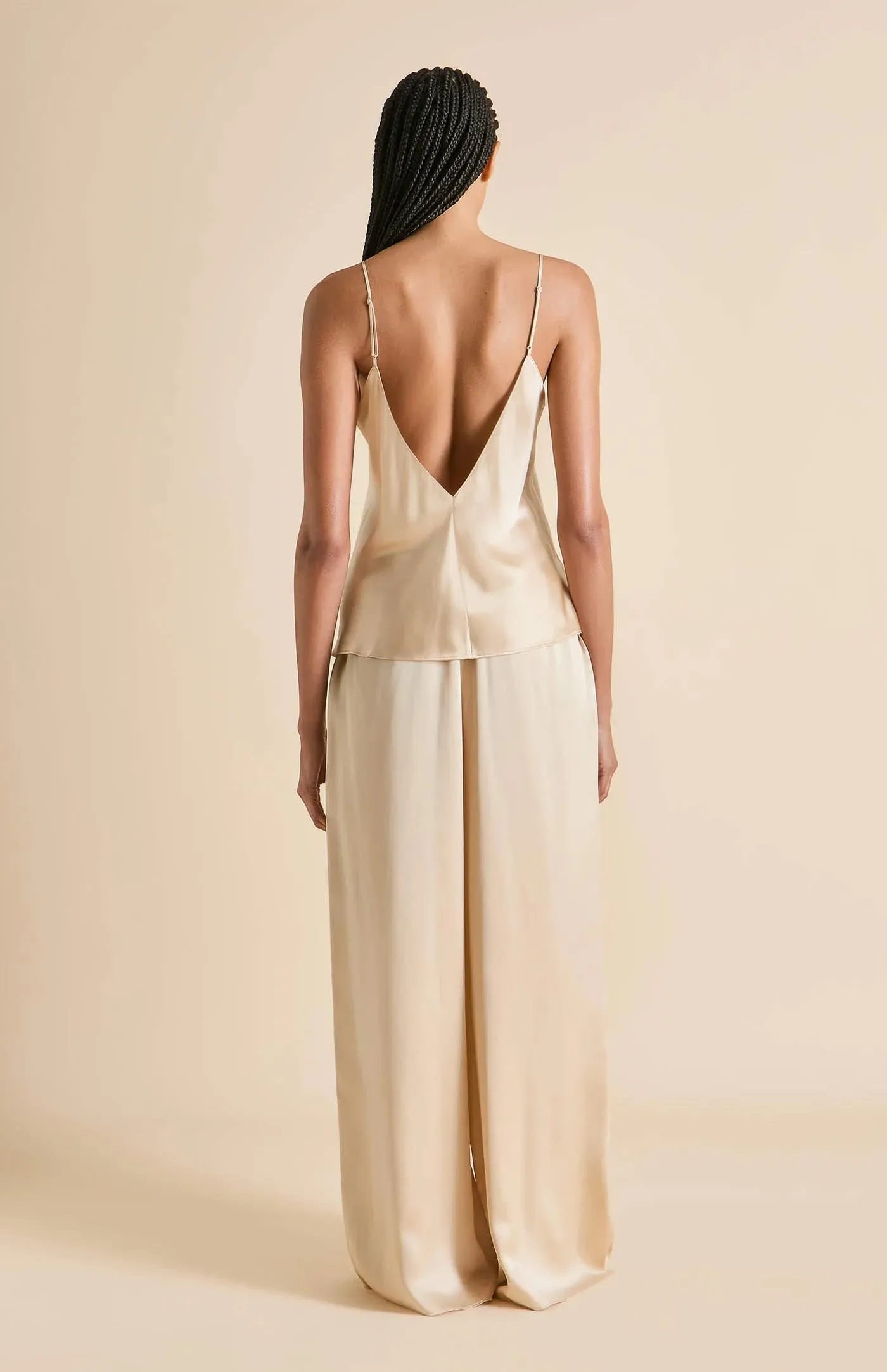 Gilded Gold | Satin Loungewear Set