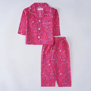 Girls Night Suit Full Sleeves