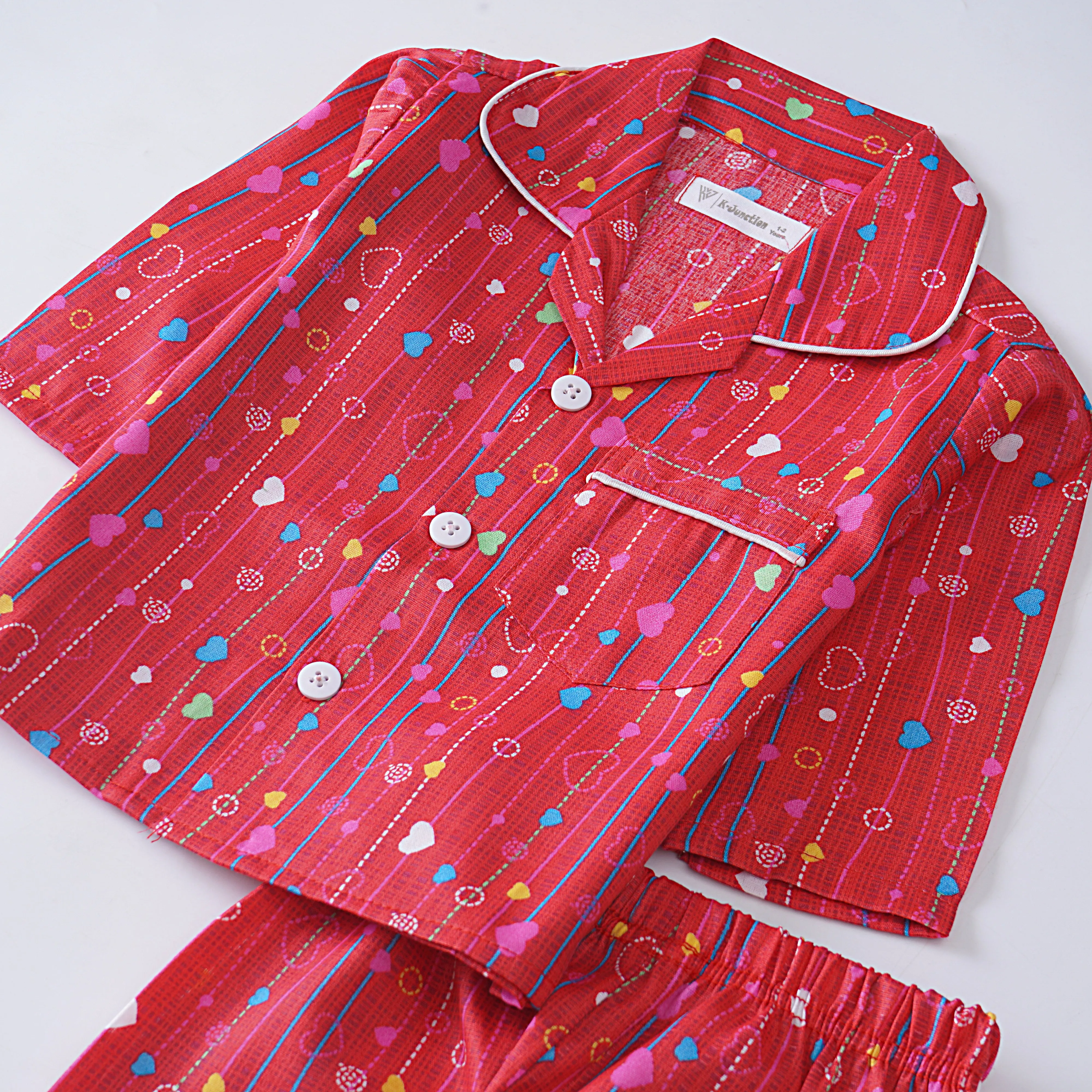 Girls Night Suit Full Sleeves