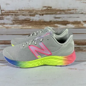 Girl's Sneakers New Balance Fresh Foam Arishi v4 Sneaker Sz 4 Grey Purple