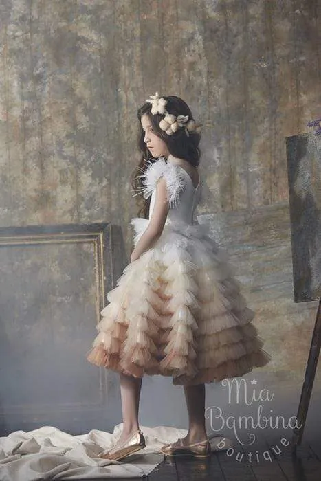 Girls Sophisticated Special Occasion Dress
