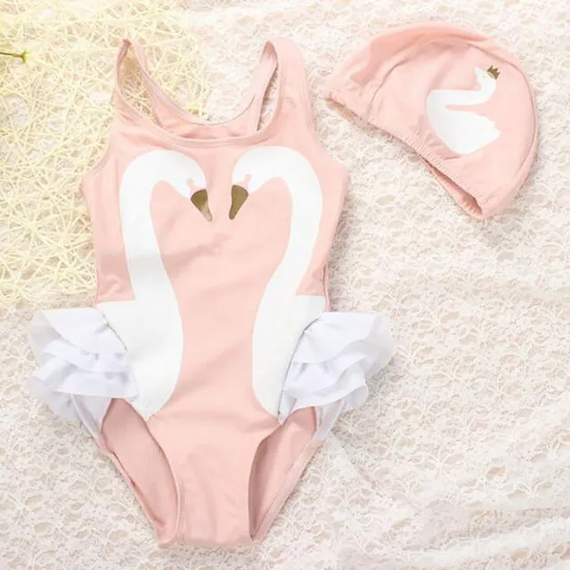 Girls Swimwear Cute Kids Swimsuit