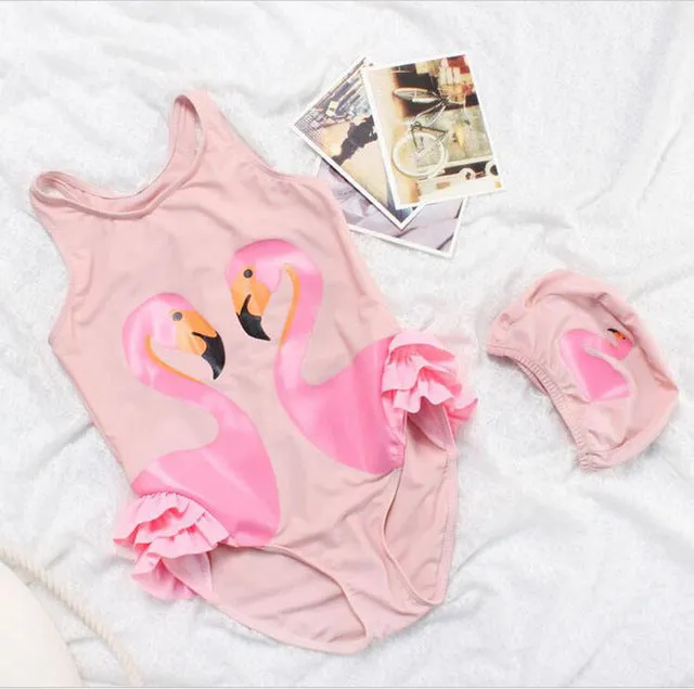 Girls Swimwear Cute Kids Swimsuit
