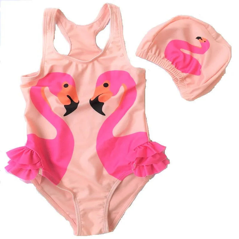 Girls Swimwear Cute Kids Swimsuit