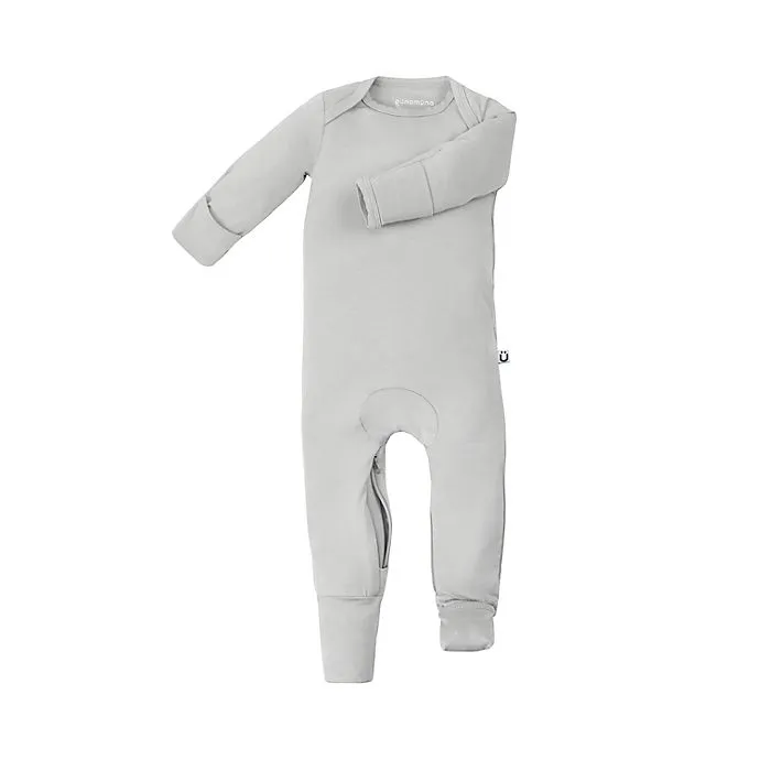günamüna Convertible Footie Fog Grey Solid (Min. of 2, multiples of 2)
