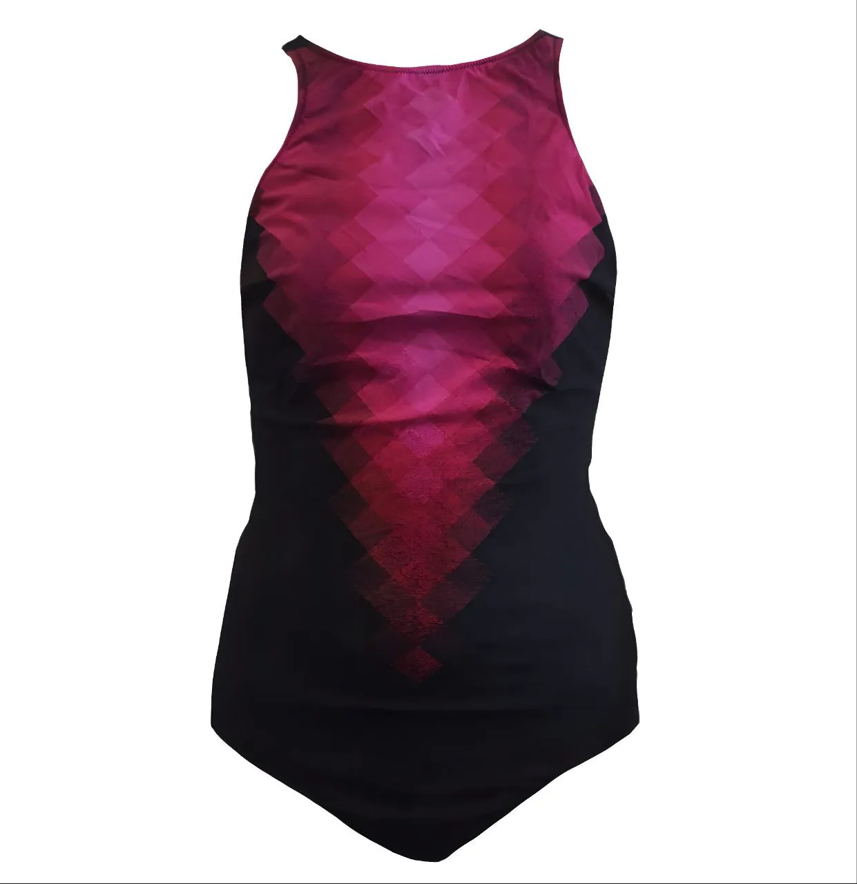 GOTTEX Women's Black Profile Sport One Piece Swimsuit #S772-L041 12 NWT