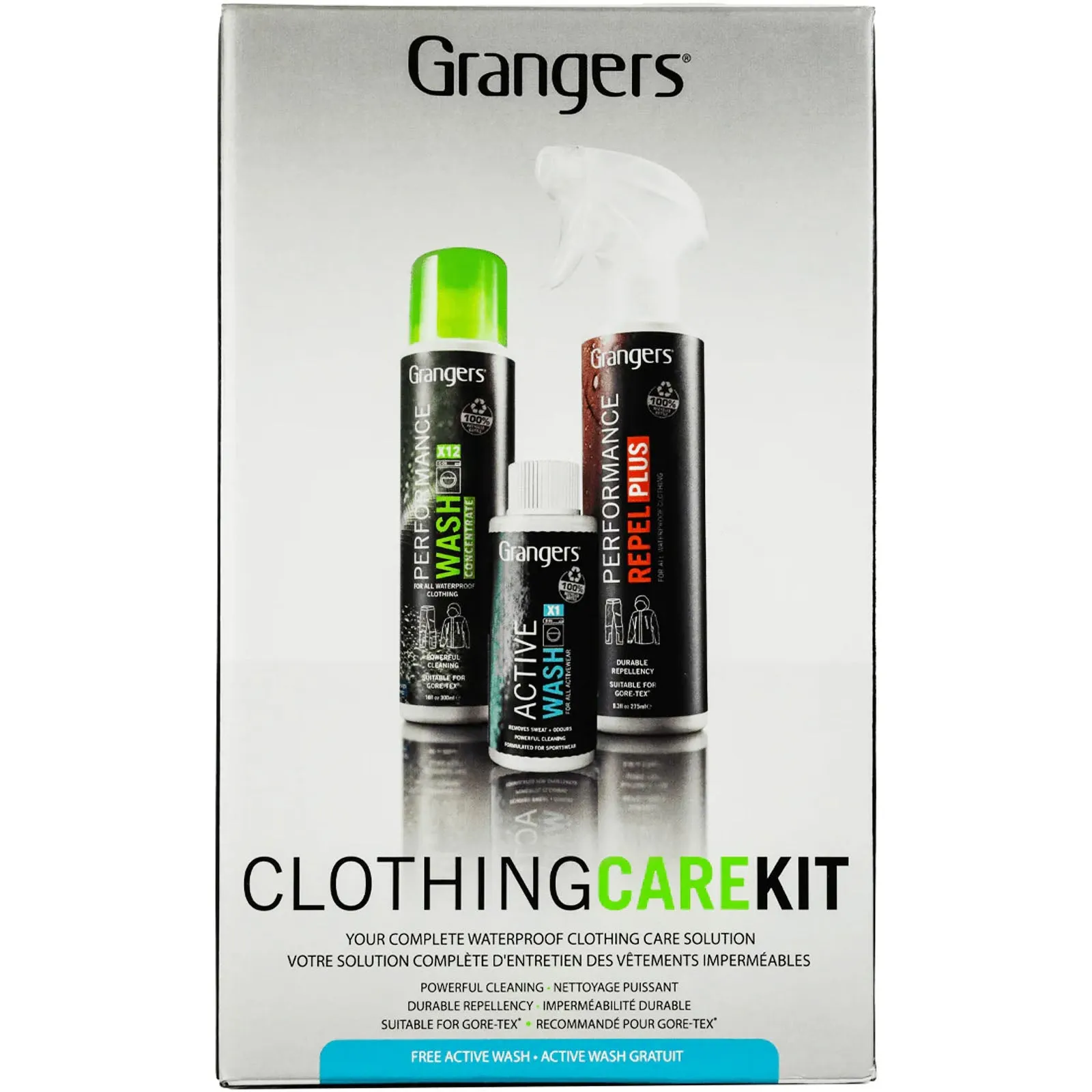 Grangers Clothing Care All In One Wash   Performance Repel Plus Care Kit