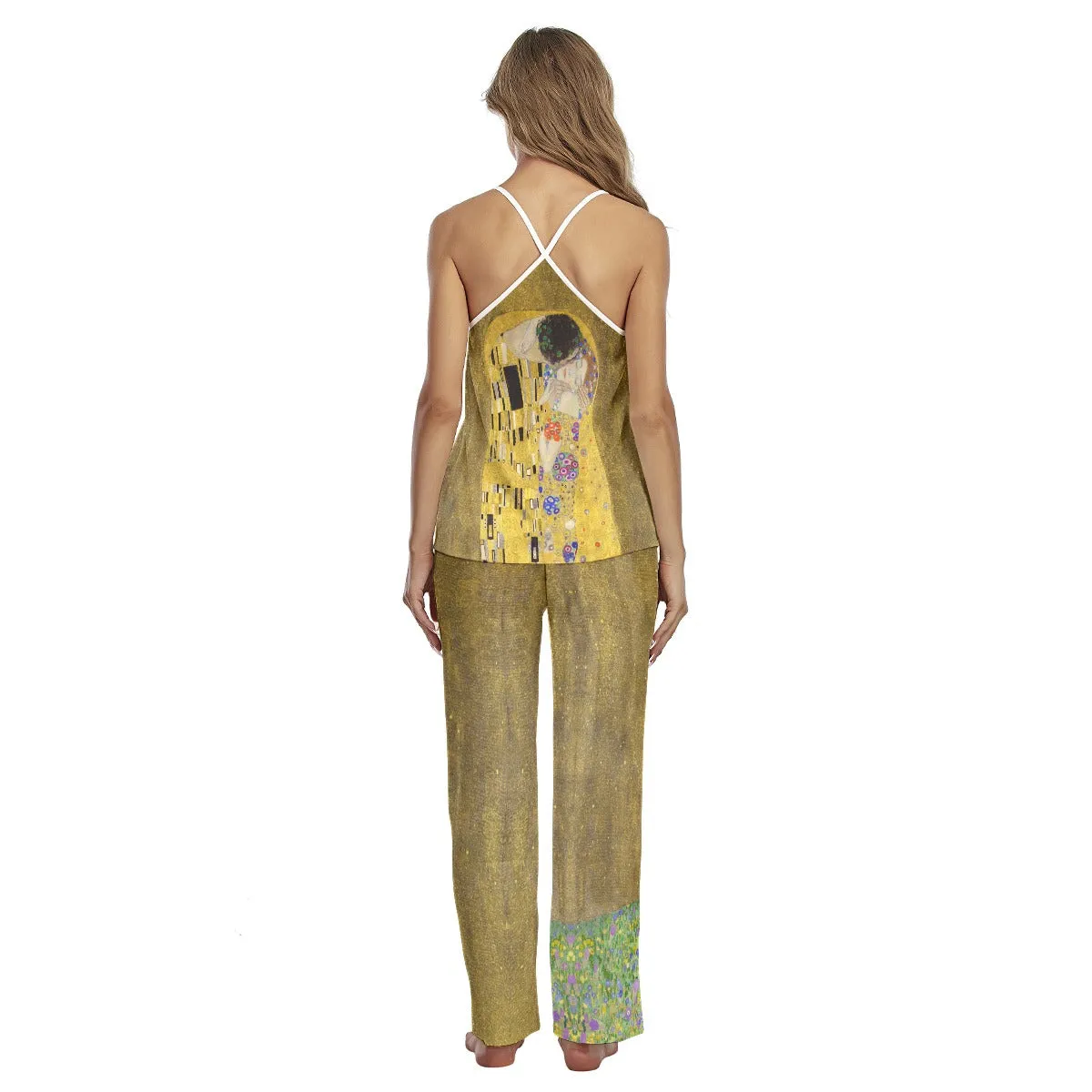 Gustav Klimt The Kiss Cami Pajamas Set