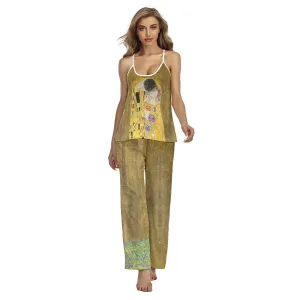 Gustav Klimt The Kiss Cami Pajamas Set