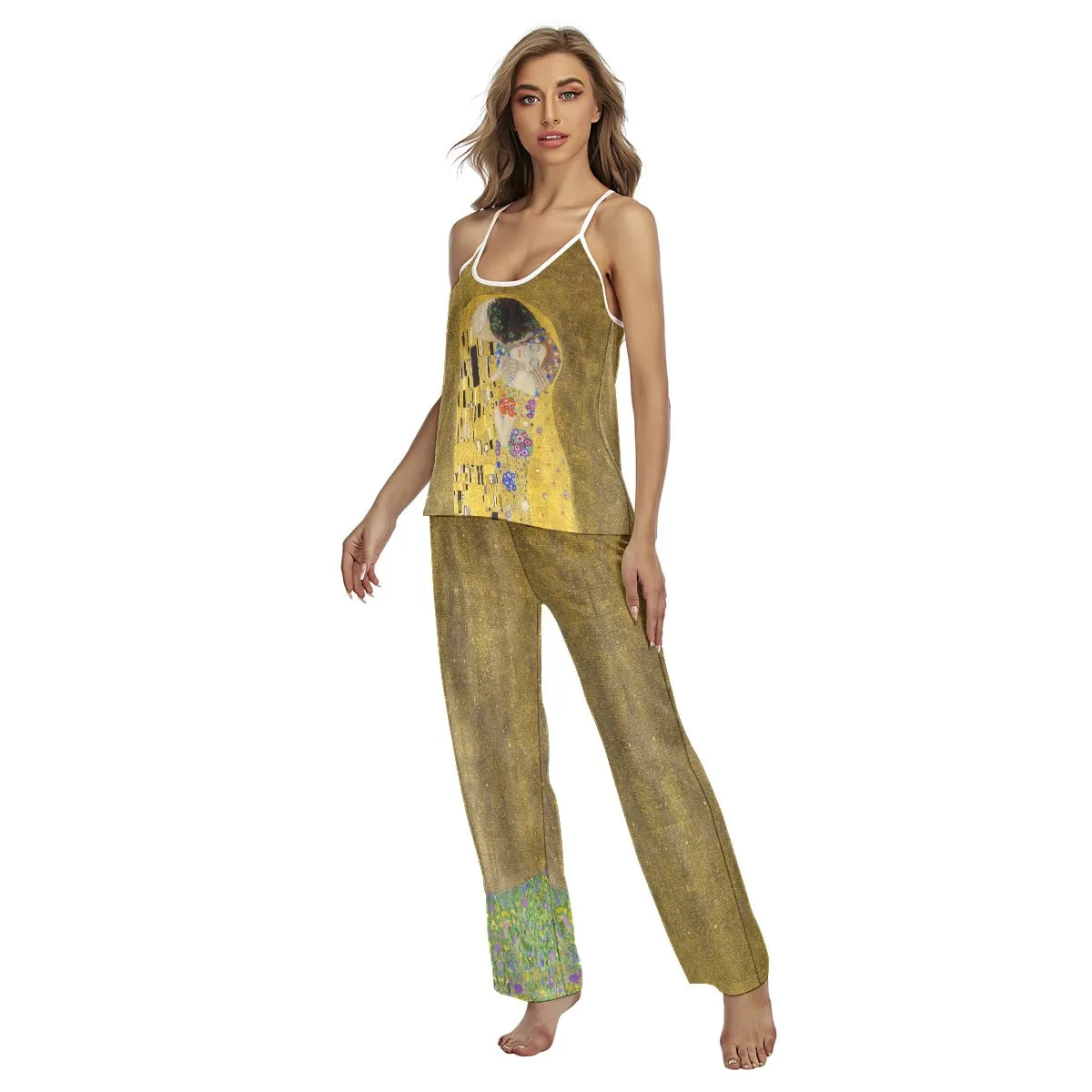 Gustav Klimt The Kiss Cami Pajamas Set
