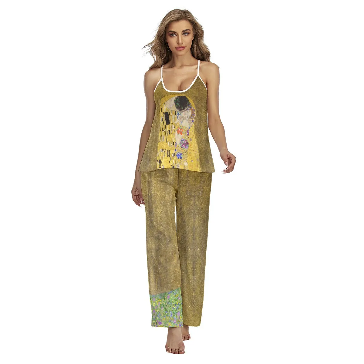 Gustav Klimt The Kiss Cami Pajamas Set