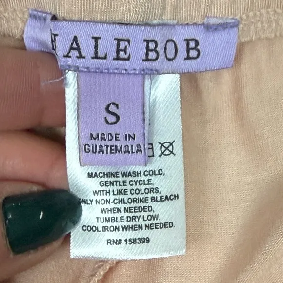 Hale Bob Blush Pink 2pc Pajama Pants Set, Size Small, NWT