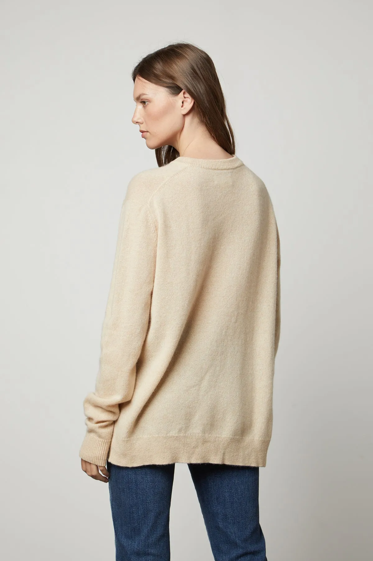 HARMONY Sweater Tunic in Almond