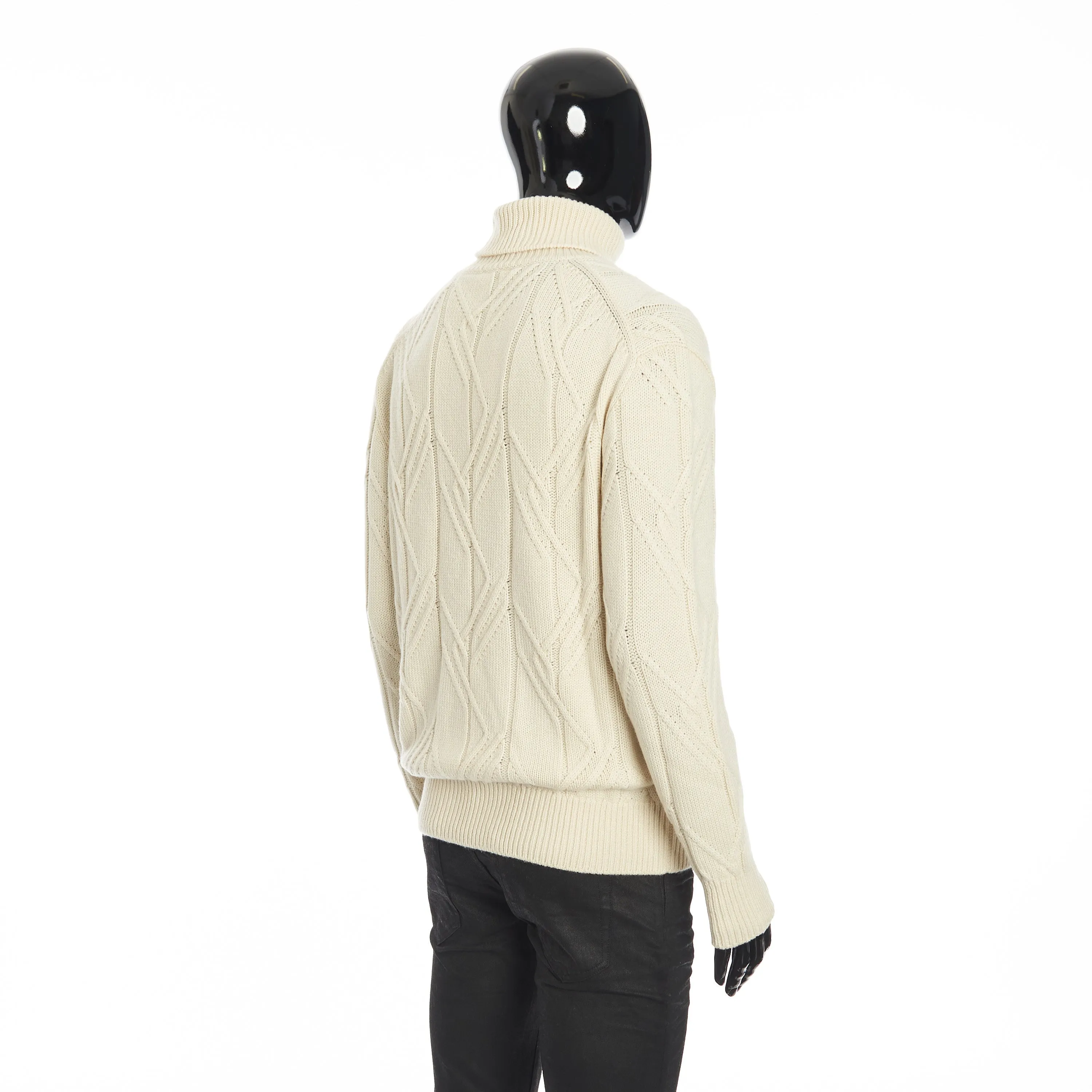 Hawick Turtleneck Sweater In Nougat Cashmere